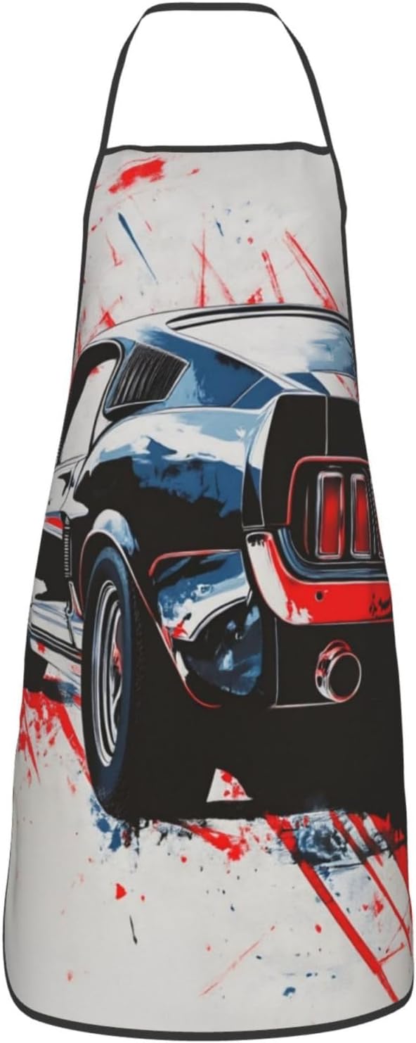 Aprons For Women Men With Pockets Adjustable Kitchen Chef Apron For Cooking Waitress Bbq Coffee House 28" L*21" W