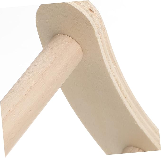 Wooden Bird Stand Play Stand Chicken Roosting Bar Parrot Training Rack Chicken Coop Toy