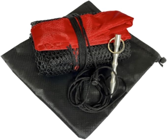 Drawstring ing Net, Catching Basket,Sturdy,Lightweight,Folding ing Netting Guard Basket for Small, Net Ground Nail Bag
