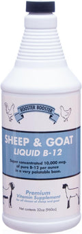 Rooster Booster B-12 Sheep and Goat Liquid, 32-Ounce
