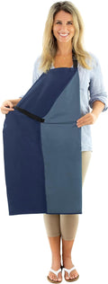Waterproof Apron For Men and Women - 35" Multi Purpose Work Aprons for Dishwashing, Dog Grooming, Cleaning