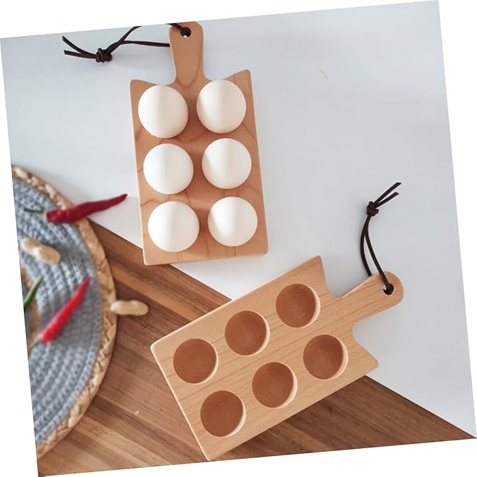 Stackable Egg Storage Container Kitchen Countertop Egg Tray Holder Random Color
