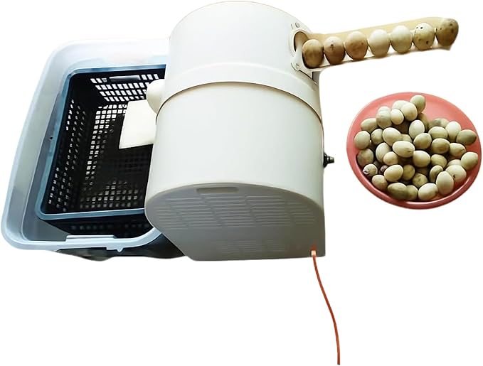 2300 Pcs/H Egg Washing Machine, Automatic Egg Washer Machine with Roller Brush, 304 Stainless Steel Egg Washer for Fresh Eggs, Egg Cleaner for Chicken, Duck, and Goose Eggs