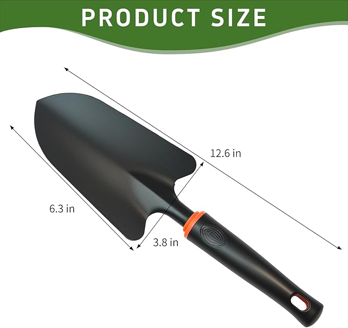 Garden Trowel, Portable Garden Weeder Tool, Gardening Trowel for Vegetable Gardening Backyard Farm Planting(Shove)