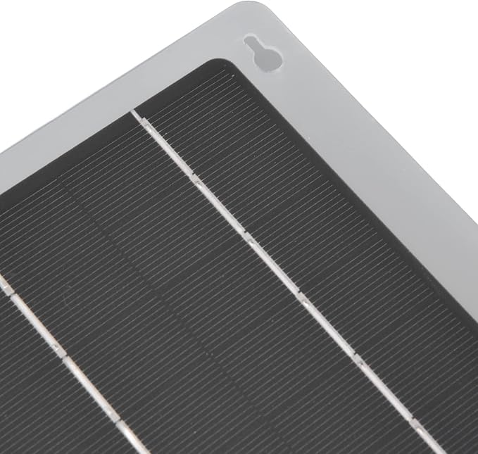 DAUERHAFT 100W Compact Solar Exhaust Ventilation Fan and Chicken Coop Fan for Greenhouses, Doghouses, Sheds