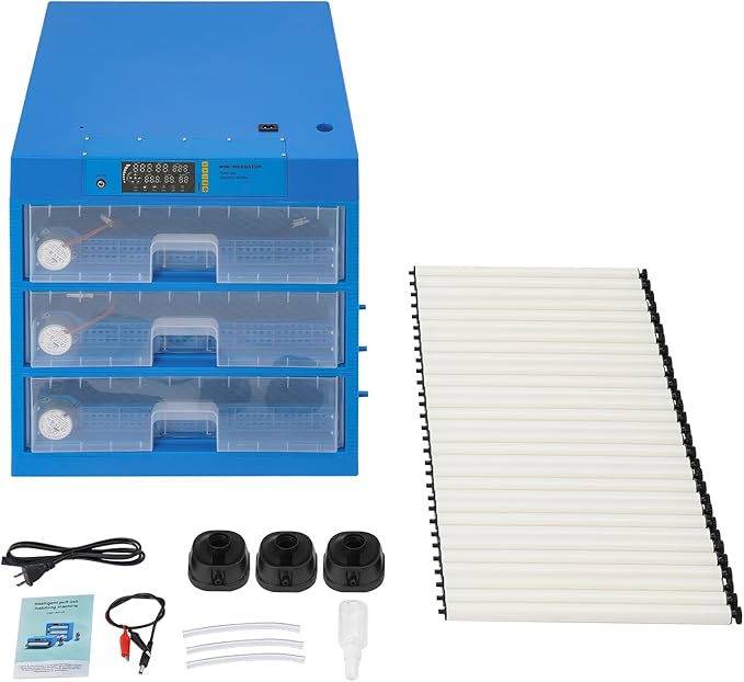 Incubators For Hatching Eggs, 192 Egg Hatching Incubator Automatic Chicken Incubators Egg Incubator With Automatic Turner And Automatic Humidity