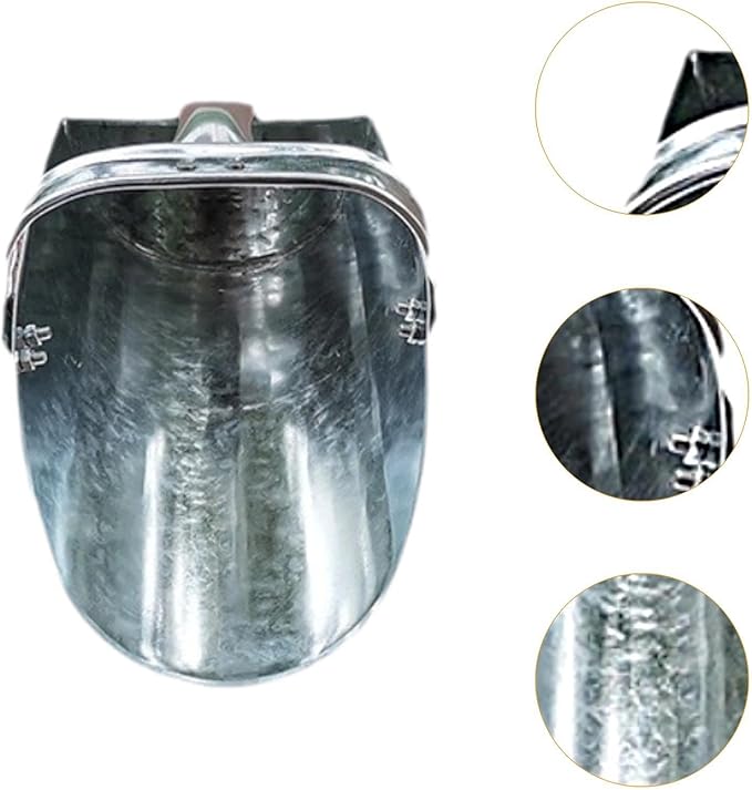 Metal Feed Scoop with Handle for Farm Animals