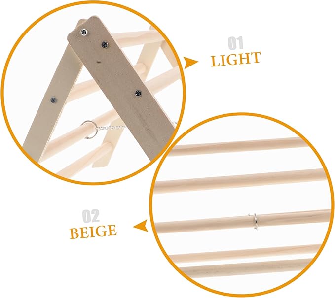 Chicken Roosting Bar for Chicks Wooden Perch Stand for Poultry Habitat Easy to Clean Compact Design for Chickens and Coop Enrichment