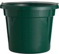 Little Giant® Round Plastic Utility Bucket | Durable & Versatile Feeder Pail with Handles | Bucket for Cleaning | 10 Quarts | Green