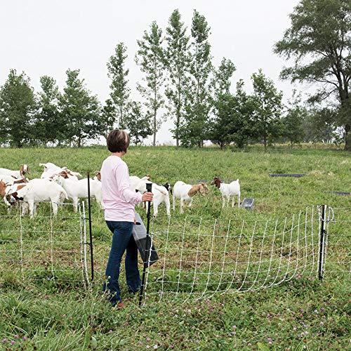 Premier 1 ElectroNet® Electric Fence Gate (White/Black, 35"H x 7.5'L)