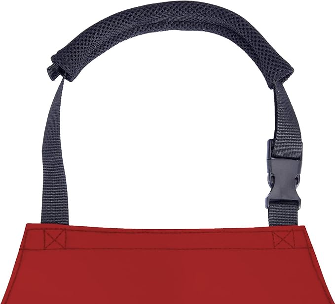 Homsolver Heavy Duty Vinyl Waterproof Apron for Unisex Adult, Ultra Lightweight, Chemical Resistant Industrial Work Apron