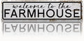 Rustic Farmhouse Sign, Metal Signs, Welcome to the Farmhouse, Retro Metal Tin Signs, Welcome Sign for Front Door Porch Decor, Farm Decor 15.8x4 Inch