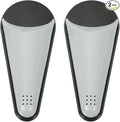 uxcell 2Pcs Magnetic Scissor Holder, Kitchen Scissors Holder with Magnetic Adsorption Drainage Holes Detachable Shears for Kitchen Refrigerator Organization, Gray