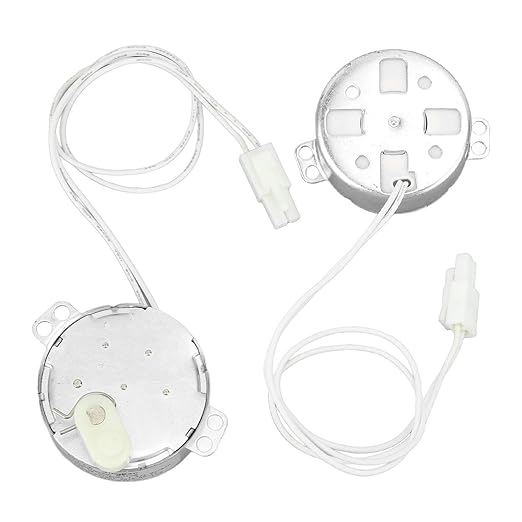 FLEXMAN Egg Turner Rotator Incubator Motor, 4W, Aluminum, Professional Electric Synchronous Motor with Connector for Incubator (100-120v)