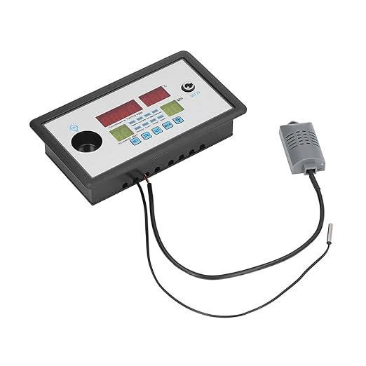 12V Egg Incubator Controller Thermostat, Intelligent Digital Automatic Temperature Control for Various Eggs (Chicken Duck Bird Quail)