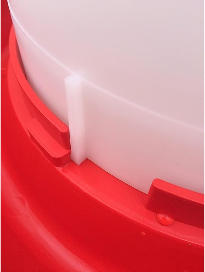Farm Innovators 3 Pack Heated Chicken Waterer, Poultry Water Fountain, 3 Gallon