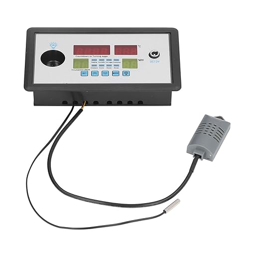 12V Egg Incubator Controller Thermostat, Intelligent Digital Automatic Temperature Control for Various Eggs (Chicken Duck Bird Quail)