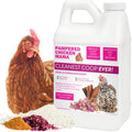 Pampered Chicken Mama Cleanest Coop Ever! Chicken Coop Deodorizer | Coop Refresher with Dried Herbs & Essential Oils (Rose & Cinnamon, 25 pounds)