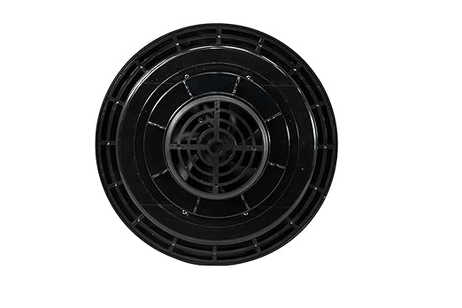 Quietcool UTF-SLR-03 Solar Utility Fan - Perfect for Backyard Sheds, Greenhouses, Portable Restrooms and More - Solar Shed Fan - Solar Powered (UTF-SLR-03)