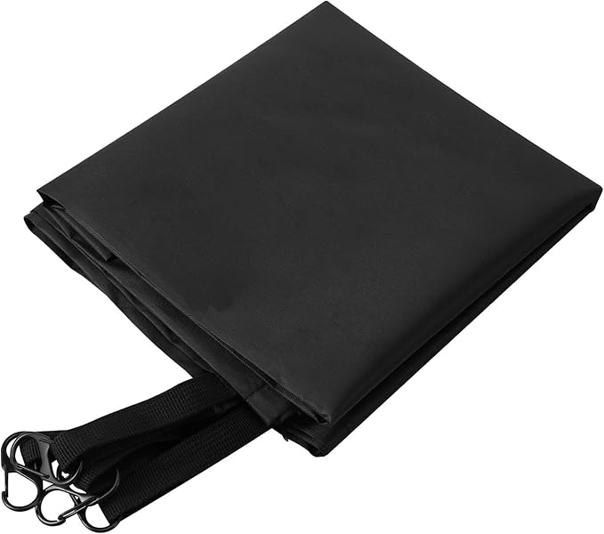 Waterproof and Anti-UV Chicken Run Cover with The S Hook Fastener Design for Outdoor and Yard Farm Use, Sunblock Shade Cloth Net Black Resistant for Plant Cover, Chicken Coop, Kennels