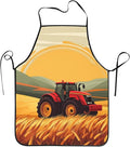 Aprons For Women Men With Pockets Adjustable Kitchen Chef Apron For Cooking Waitress Bbq Coffee House 28" L*21" W