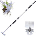 Weeding Tool with Long Handle- 60" Manual Weeder Remover Tool,Garden Tools,Portable Garden Weeder Tool for Vegetable Gardening Backyard Farm Planting & Weeding