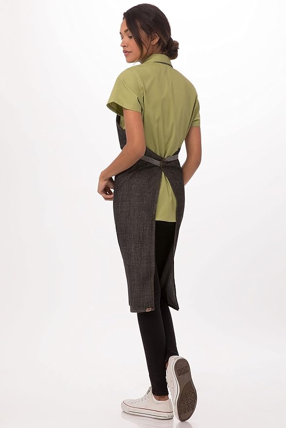 Chef Works Unisex Manhattan Bib Apron
