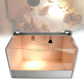 Brooder Box for Chicks Heat Up 20 Chicks Starter Kit Chicken Coop ChickenCage Heat Plate Incubators for Chicken/Duck/Bird/Lizard Heating (S/48 * 30 * 32CM)