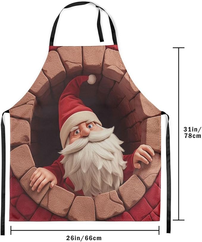 jejeloiu Cartoon Cats Apron for Women Men 26"x31"