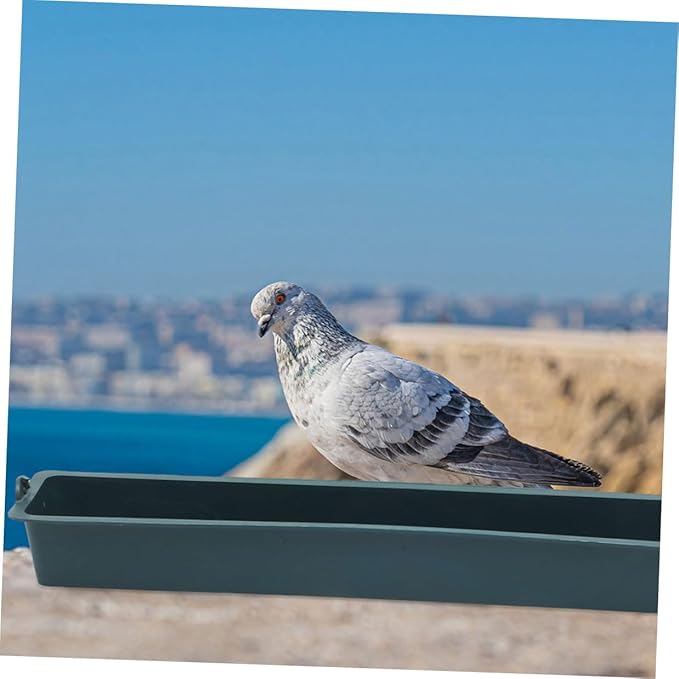 SUPVOX 2pcs Hanging Poultry Feeder with 3-Grid Design, Thickened Plastic Chicken Food Dispenser, Anti-Spill Trough Feeder for Birds, Suitable for Chickens, Ducks, Pigeons in Cage