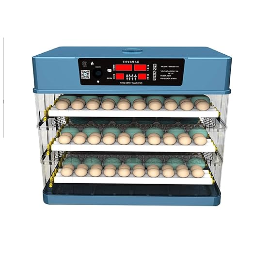 Digital Egg Incubator with Automatic Turning, Temperature & Humidity Control for Chicken Duck Goose Quail(3 Layer)