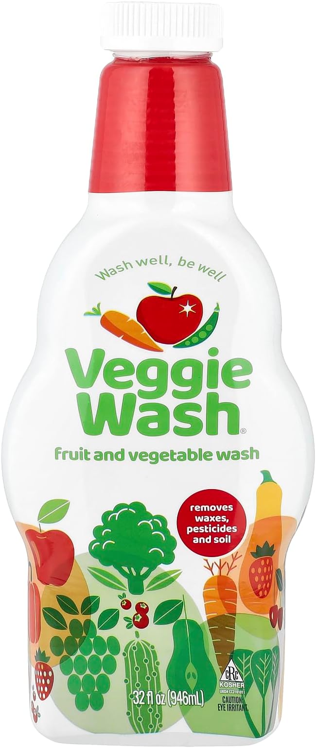 Veggie Wash Fruit & Vegetable Wash, 32-Fluid Ounce
