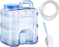 Tank, 10L Heavy-Duty -Grade Dispenser Bucket for Camping, Pool, Survival, Patio, Garage, Farm, Workshop & Home Storage