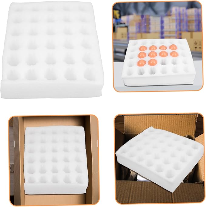 Shipping Holder Cell Crate Protective Storage Tray for Supermarkets Farms and Households
