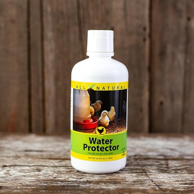 Carefree Enzymes Poultry Drinking Water Protector — Natural Enzyme Cleaner for Chicken, Duck & Livestock Waterers, 1 Gallon