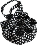 Eggs Collecting Basket, Egg Apron for Collecting, Portable Egg Holder Bag for Chicken Hen Duck Eggs (Black)