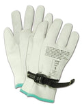 MAGID PowerMaster 12501PS Leather Linesmen Protector Gloves, 1 Pair, 9.5” Length, Size 8.5