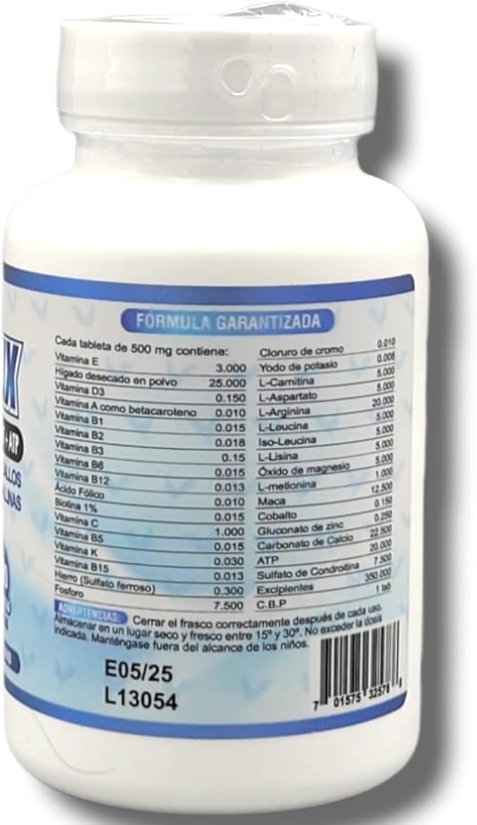 Gallomix Poultry Multivitamin Tablets – Energy, Amino Acids, Vitamins & Minerals for Roosters and Chickens – for Animals use only – 100 Tablets