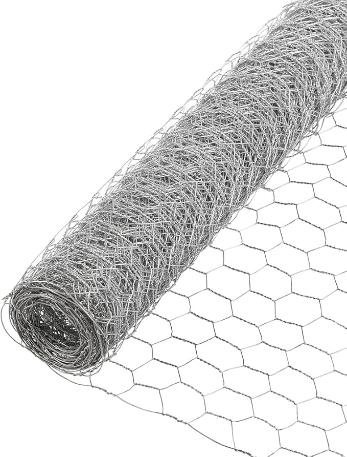 YARDGARD – 2 Inch Twisted Mesh Wire Fence – 48 Inches by 150 Feet – Heavy‑Duty Galvanized Steel – for Poultry Netting | Chicken Wire Fencing | Garden and Farm Enclosures