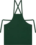 Chef Bib Aprons for Women and Men (Standard Dry Guard AA2095 & AA2095X) - Neck Strap Apron with Pockets 33"