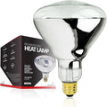 250 Watt Heat lamp Bulb for Bathroom R40 Incandescent Shower Heat Lamp Clear Infrared Bath Light 250R40 Chicken Light Bulb E26 Base 1 Pack