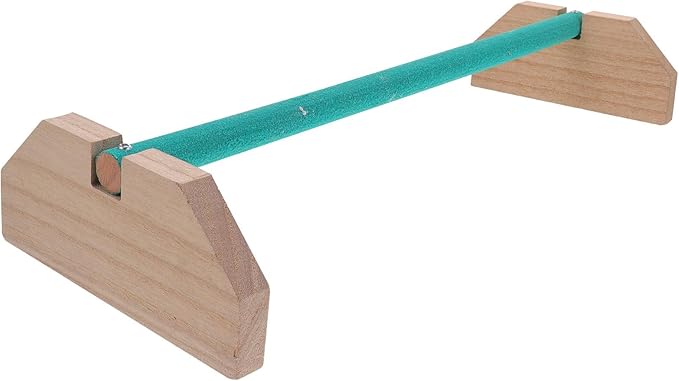 Natural Wood Chicken Perch Brooder Bracket Roosting Bar Stand for Baby Chicks and Birds Indoor Use Pet Playground Accessory