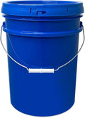 ePackageSupply 5 Gallon Bucket with Airtight Lid | Made in USA | Food Grade | Heavy-Duty Premium HPDE Plastic | Durable 90 Mil All Purpose Pail | Easy Stack and Store | BPA Free (Blue, 60)