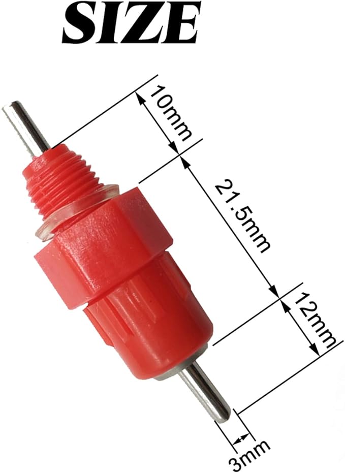 RONYOUNG 30PCS Automatic Chicken Water Nipple Drinker Feeders Poultry Hen Duck Screw Style Water Drink Feeder