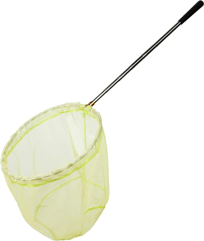RESTCLOUD Bait Net and Fishing Landing Net with Telescoping Pole Handle Extends to 59 inches