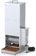 Chipak 35L Automatic Dog Feeder for Two Large Dogs with Timer, Stainless Steel Pet Food Dispenser W/Programmable Feeding Schedule,Dual Tray (35L)