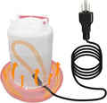 Chicken Water Heater Cord, Freeze-Proof Heated Waterer for Chickens & Poultry, Safe Low-Watt Heating Cable Keeps Water Ice-Free in Winter for Ducks, Rabbits & Small Animals (2 Pack)