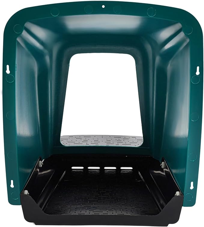 Chicken Laying Boxes, 5 Pack Roll Away Chicken Nesting Boxes, Durable Plastic Laying Boxes with Perch, Pull-Out Tray Ventilation for Hen Coops, Backyard Poultry Farms
