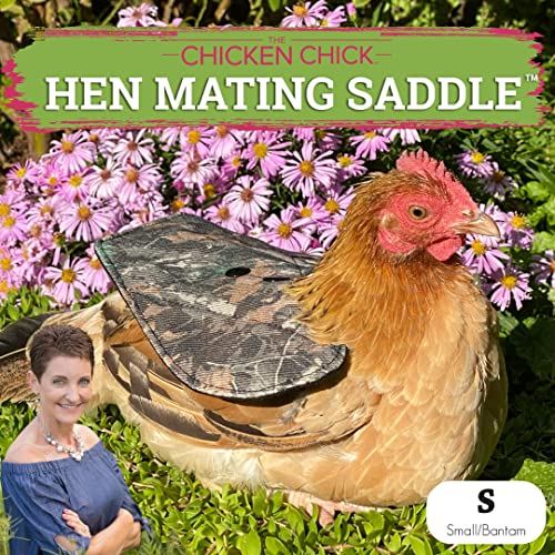 The Chicken Chick® Hen Mating Saddle Bantam / Small - Camouflage, Cotton - Image 2