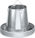 Premier 1 Galvanized Cone Feeder for Chickens & Poultry - 11 lb Capacity
